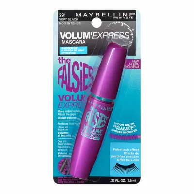 Maybelline Volum'Express the Falsies Waterproof Mascara - Very Black