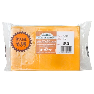 Faith Farms Aged Cheddar - 380g