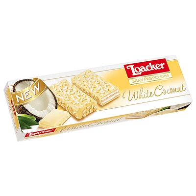 Loacker Gran Pasticceria Pattisserie - White Coconut - 100g