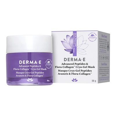 DERMA E Advanced Peptides & Flora-Collagen Cryo-Gel Mask - 56g