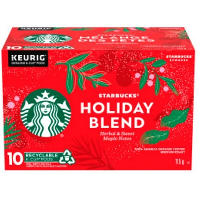 Starbucks K-Cup Holiday Blend - 10s