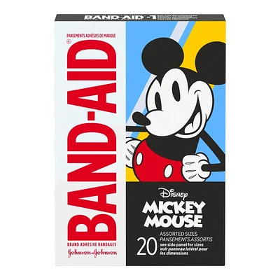 BAND-AID Disney Mickey Mouse Bandages - 20's