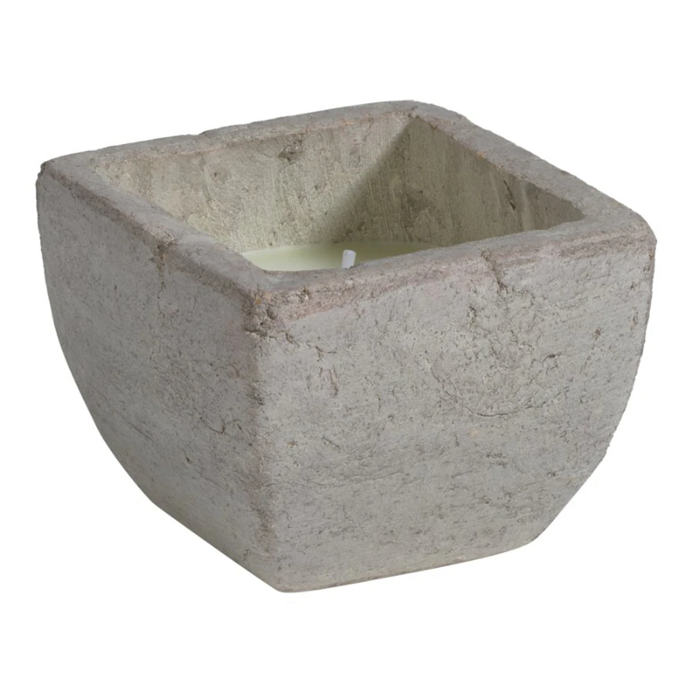 Patio Essentials Candle Glass - Citronella - Stone