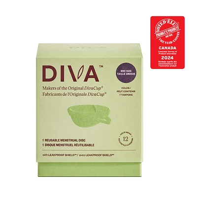 DIVA Reusable Menstrual Disc - One Size