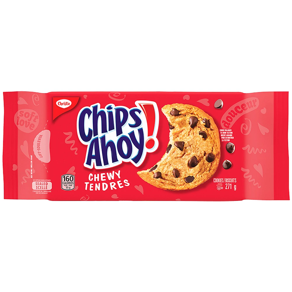 Christie Chips Ahoy Cookies - Chewy - 271g