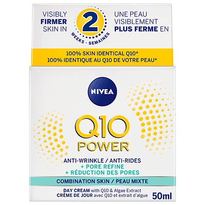 Nivea Q10 Power Anti-Wrinkle Pore Refine Moisturizer Cream - 50ml