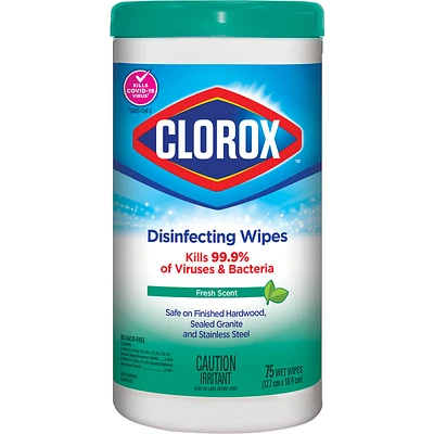 Clorox Disinfectant Wipes - Fresh Scent - 75's