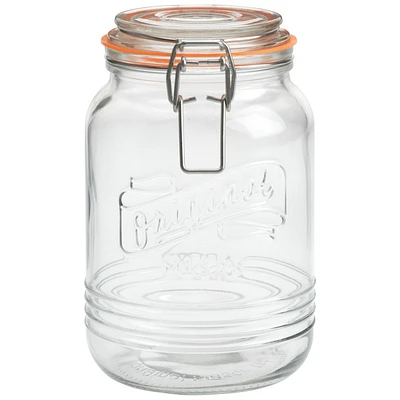 Today by London Drugs Glass Embossed Canister