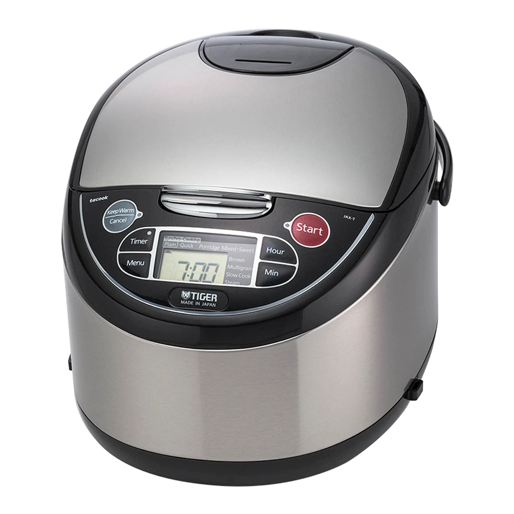 Tiger 10 Cup Rice Cooker - Black - JAX-T18U