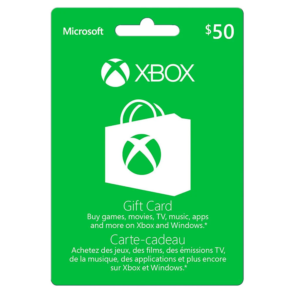 Xbox Gift Card - $50