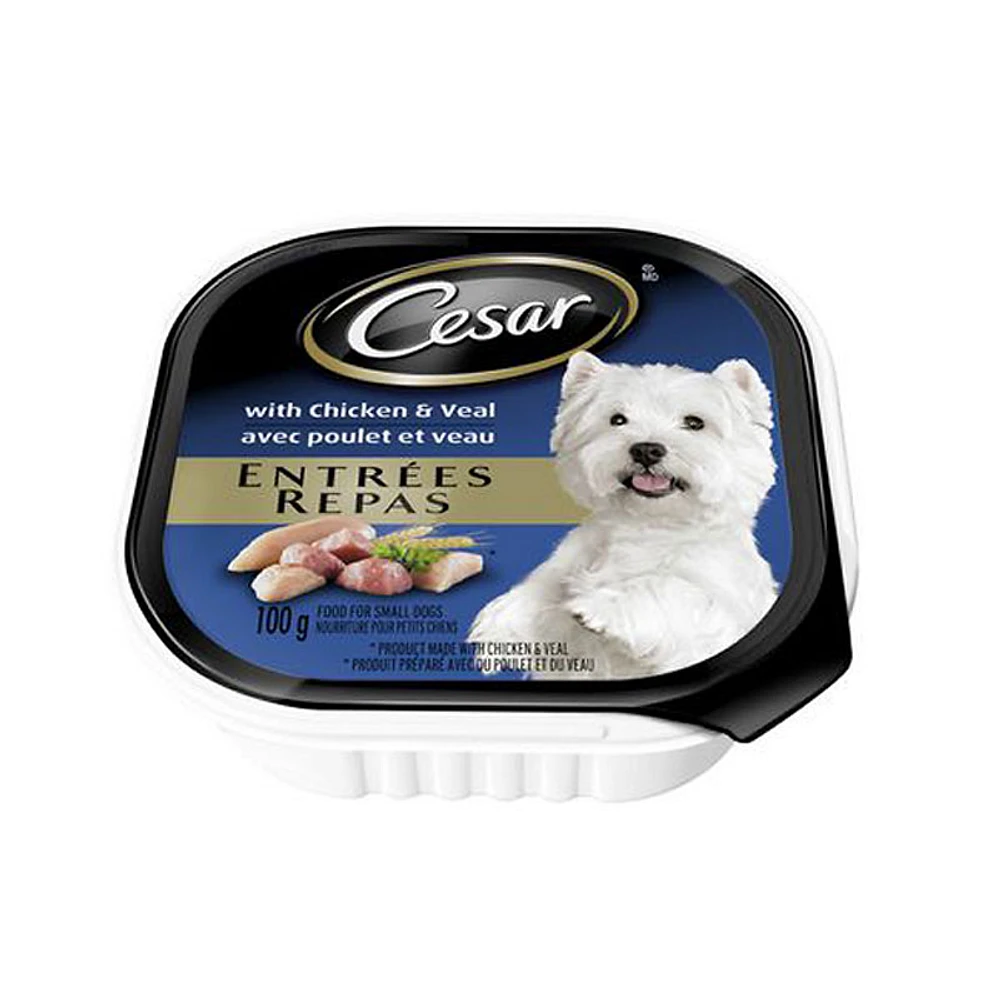 Pedigree Cesar Dog Food - Chicken and Veal - 100g