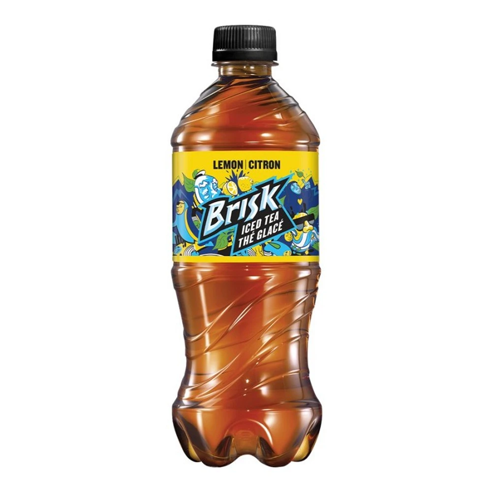 Lipton Brisk Lemon - Iced tea - 591 ml