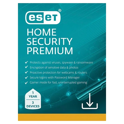 ESET HOME Security Premium Box Pack - 1 year - 3 devices