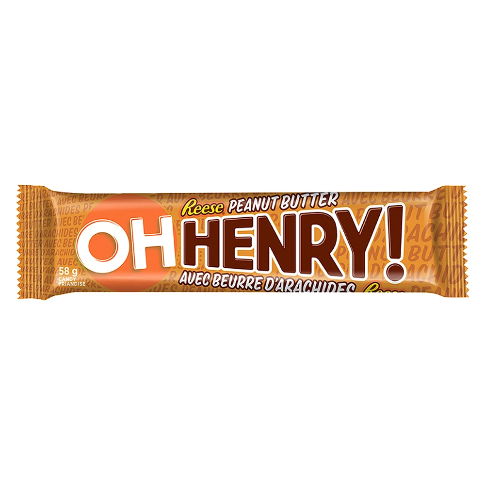 Oh Henry! Reese Peanut Butter - 58g