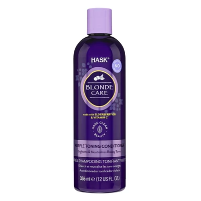 Hask Blonde Care Purple Toning Conditioner - 355ml
