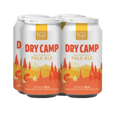 Banded Peak Dry Camp Non-Alcoholic Beer - Pale Ale - 4x355ml