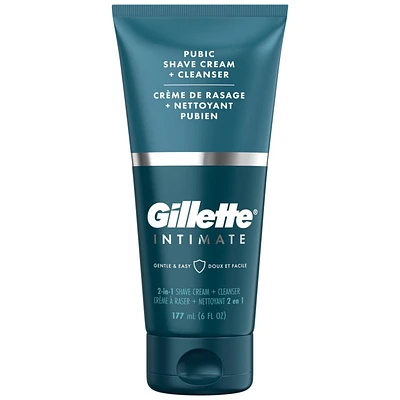 Gillette Male Intimate Grooming Shaving Cream - 177ml