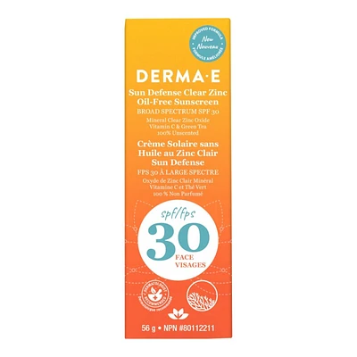 DERMA E Sunscreen - SPF 30 - 56g