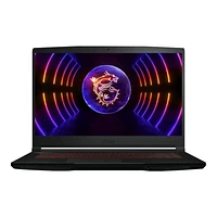 MSI Thin GF63 Gaming Notebook - 15.6 Inch - 16 GB RAM - 512 GB SSD NVMe - Intel Core i5 12450H - RTX 3050 - 12UDX-039CA