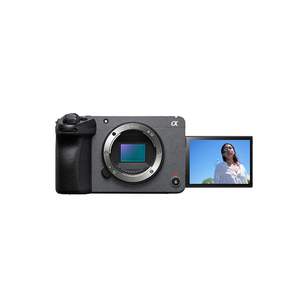 Sony FX30 Cinema Line Digital Camera Body - Silver - ILMEFX30B
