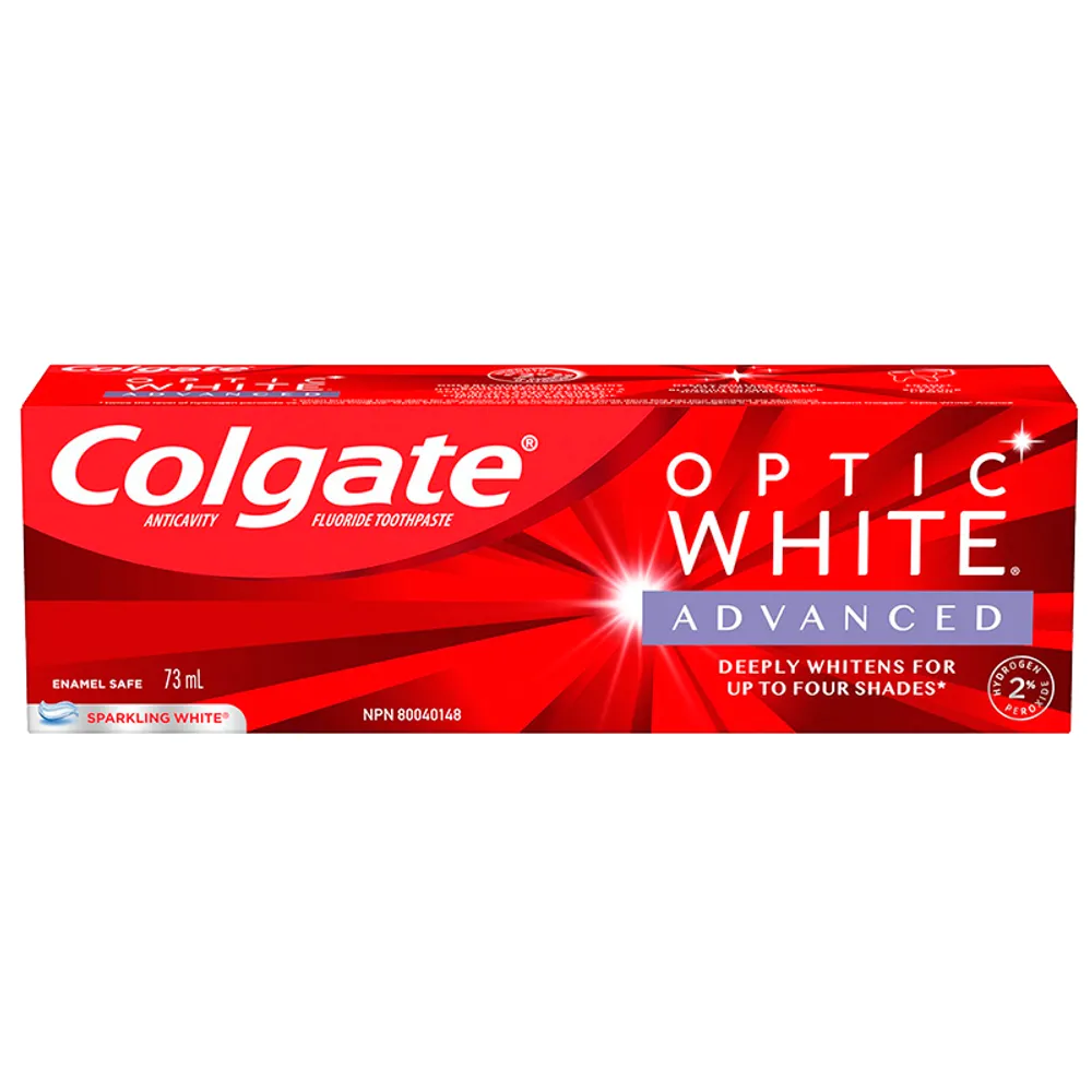 Colgate Optic White Advanced Toothpaste - Sparkling White - 73ml