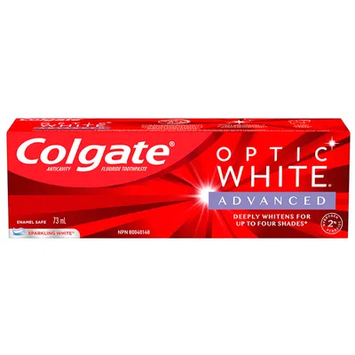 Colgate Optic White Advanced Toothpaste - Sparkling White - 73ml