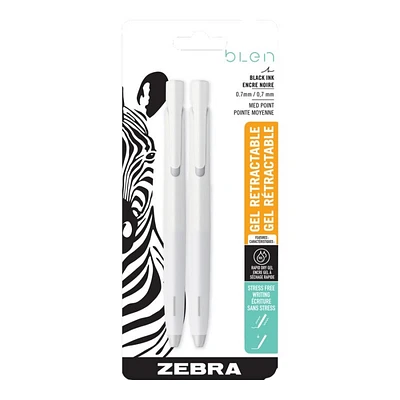 Zebra bLen Rollerball Pen - 2 piece