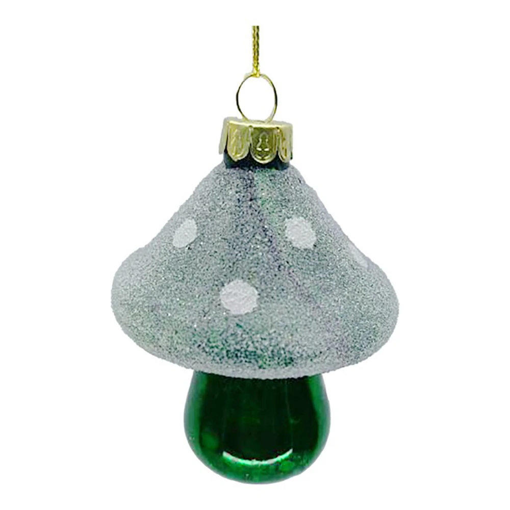 Christmas Forever Christmas Tree Ornament - Mushroom with Frosting