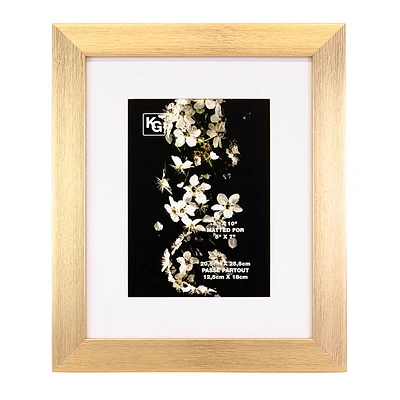 Kiera Grace Clara Frame - Gold - 8x10 Inch Matted for 5x7 Inch - PH40124-3