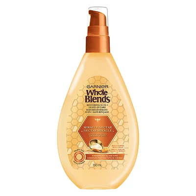 Garnier Whole Blends Restoring 10-in-1 Leave In Care - Miracle Nectar - 150ml