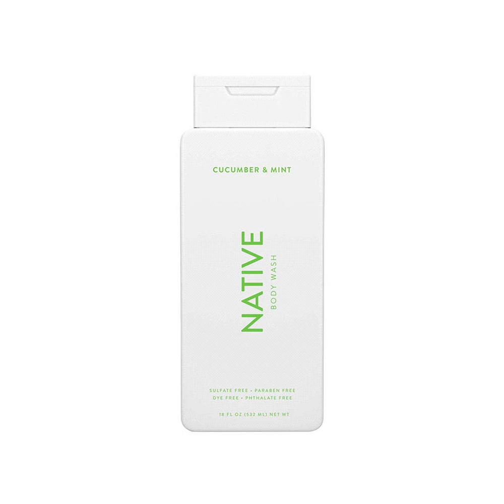 Native Body Wash Cucumber and Mint - 532ml