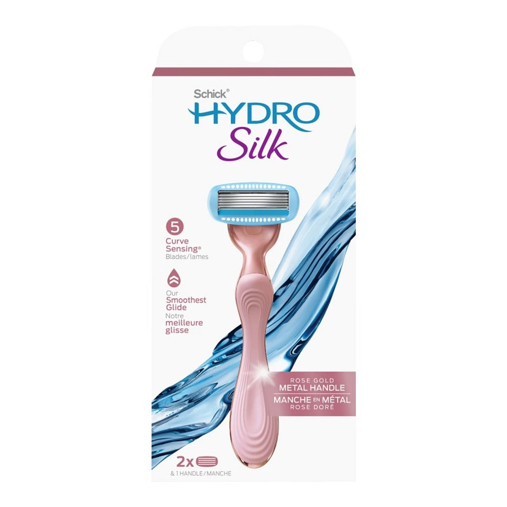 Schick Hydro Silk Razor - Rose Gold
