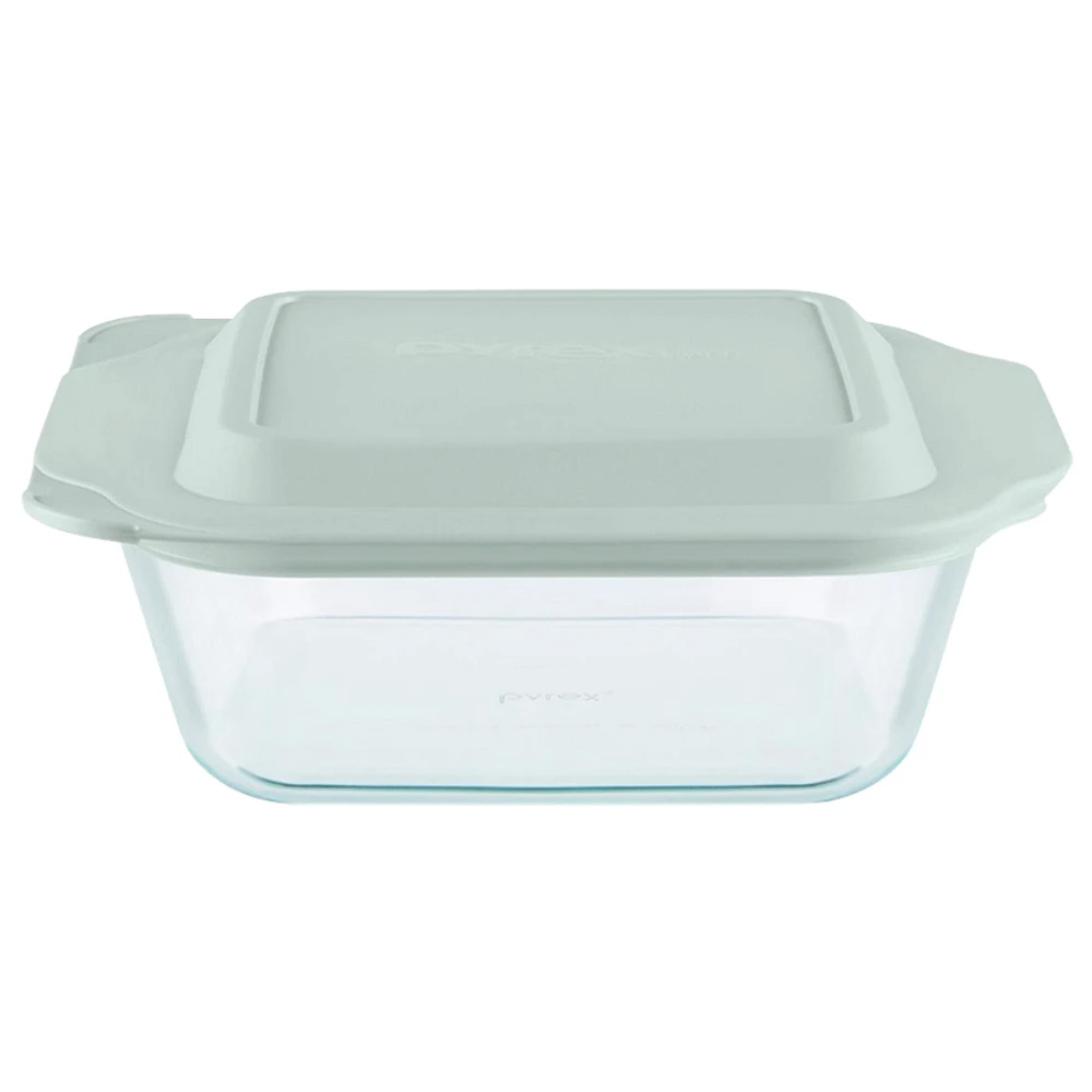 Pyrex Baking Dish with Lid - Deep Square - Sage