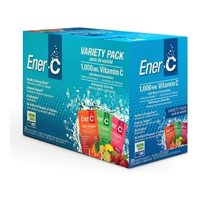 Ener-C Drink Mix Variety Pack - 30's