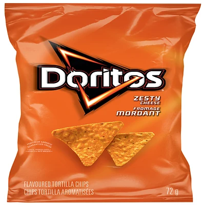 Doritos Tortilla Chips - Zesty Cheese - 72g