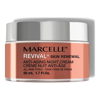 Marcelle Revival+ Skin Renewal Anti-Aging Night Cream - 50ml