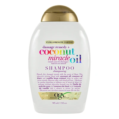 OGX Extra Strength Damage Remedy + Coconut Miracle Oil Shampoo - 385ml