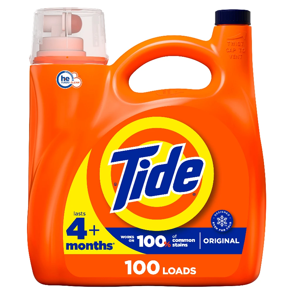 Tide HE Liquid Laundry Detergent - Original - 4.55L