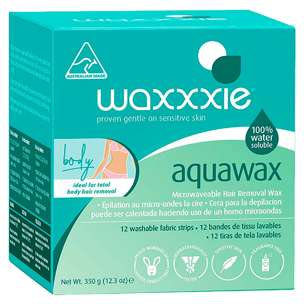 Waxxxie Aquawax Microwaveable Hair Removal Wax - 350g