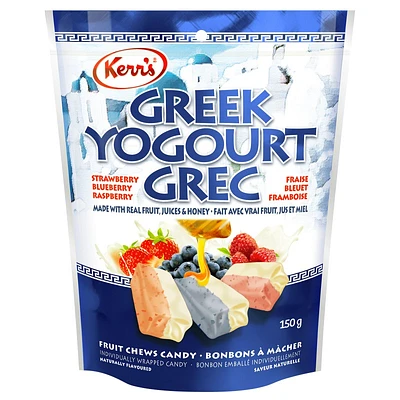 Kerr's Greek Yogourt Fruit Chews Candy - 150g