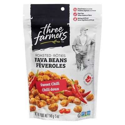Three Farmers Fava Beans Sweet Chili - 140g