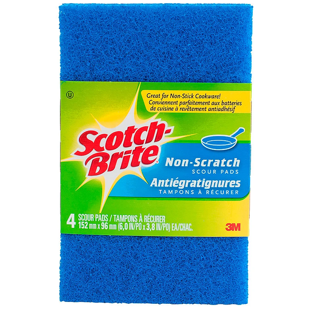 Scotch-Brite No-Scratch Scour Pad - 4 pack