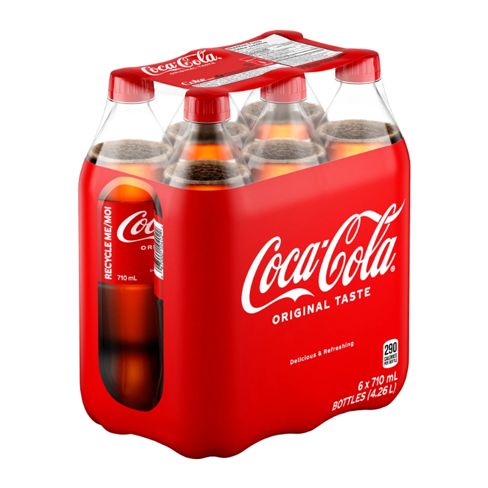 Coca-Cola Classic - 6 x 710ml