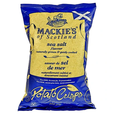 Mackie's of Scotland Potato Crisps - Sea Salt - 150g