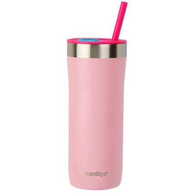 Contigo Streeterville Stainless Steel Tumbler with Straw