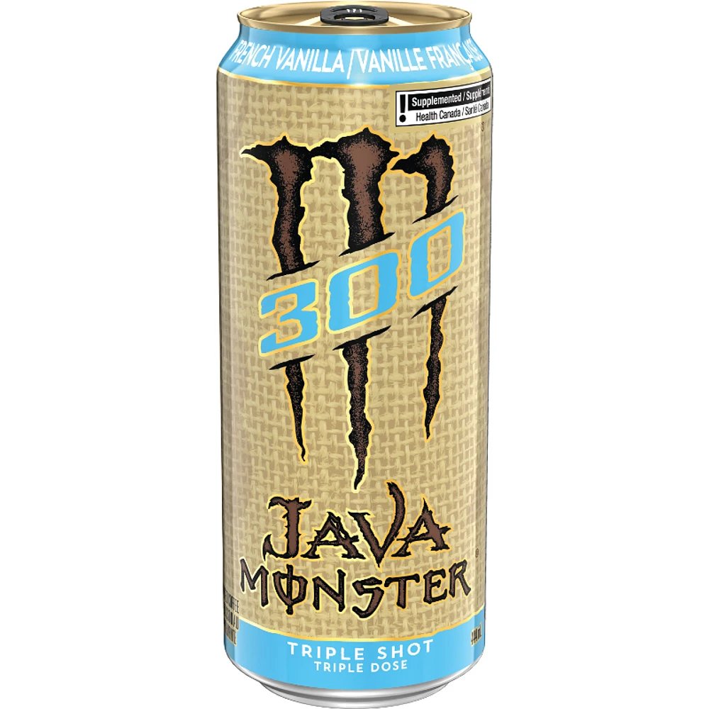 Monster Java 300 Triple Shot Energy Drink - French Vanilla - 473ml