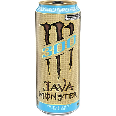 Monster Java 300 Triple Shot Energy Drink - French Vanilla - 473ml