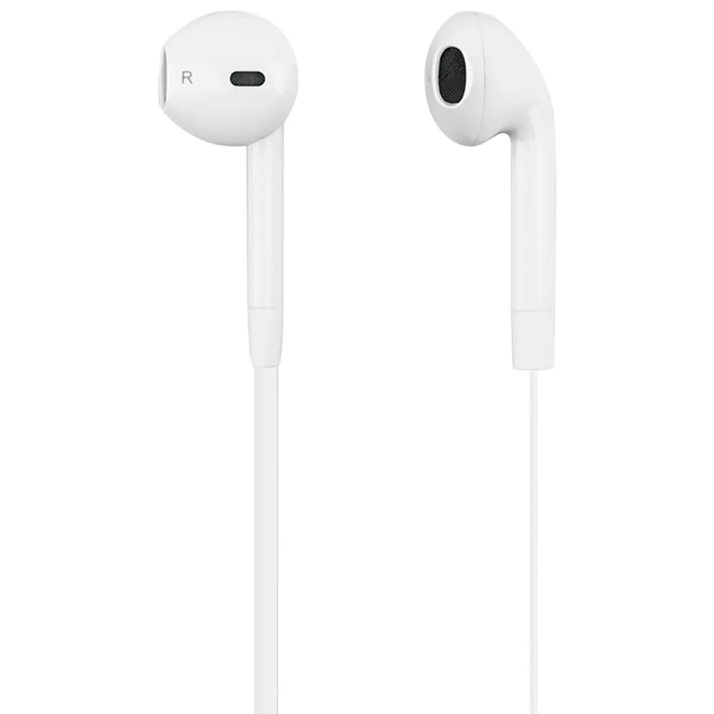 Logiix Classic USB-C In-Ear Earbuds with Mic - White - LGX13138