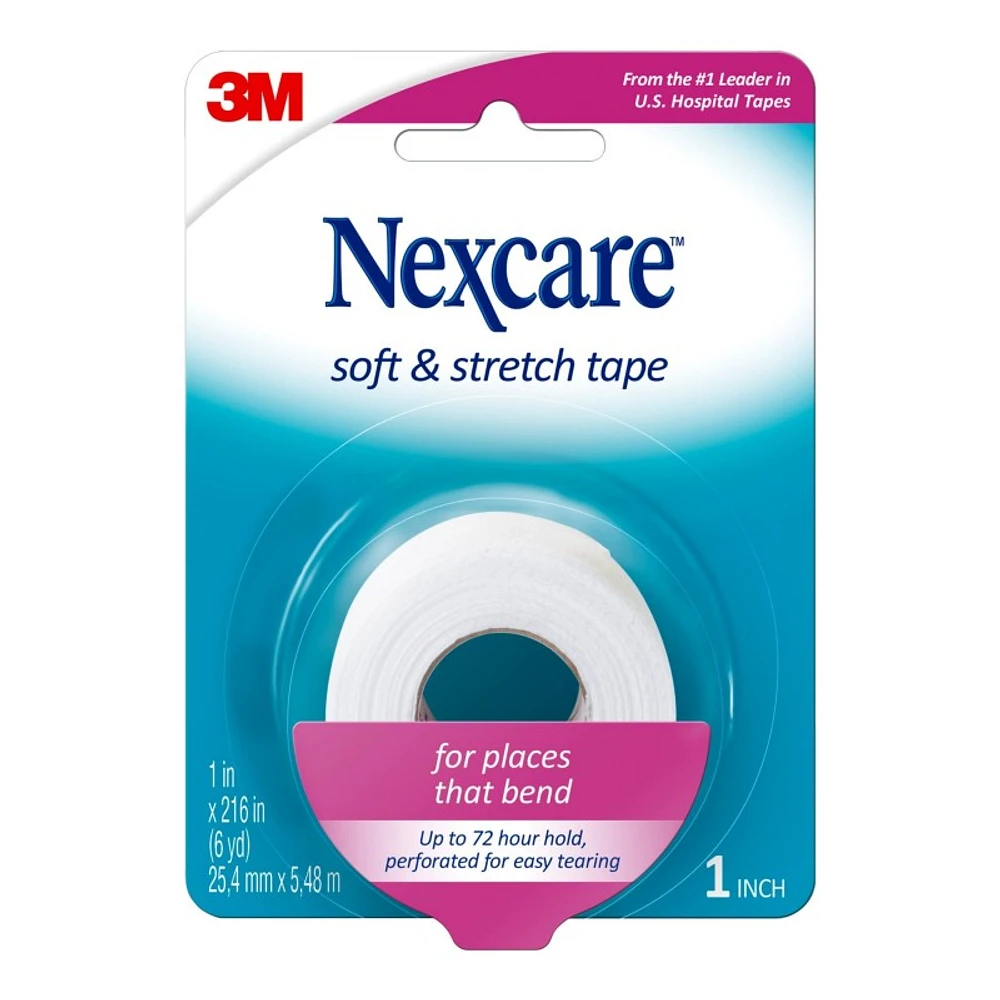 Nexcare Soft and Stretch Tape - White 