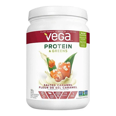 Vega Protein & Greens Drink Mix - Salted Caramel - 510g